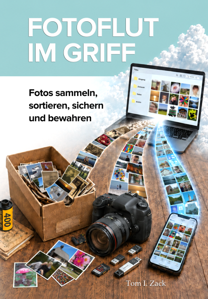 Fotoflut im Griff – Sachbuch von Tom I. Zack (Tomizak) – ISBN 979-8196671265